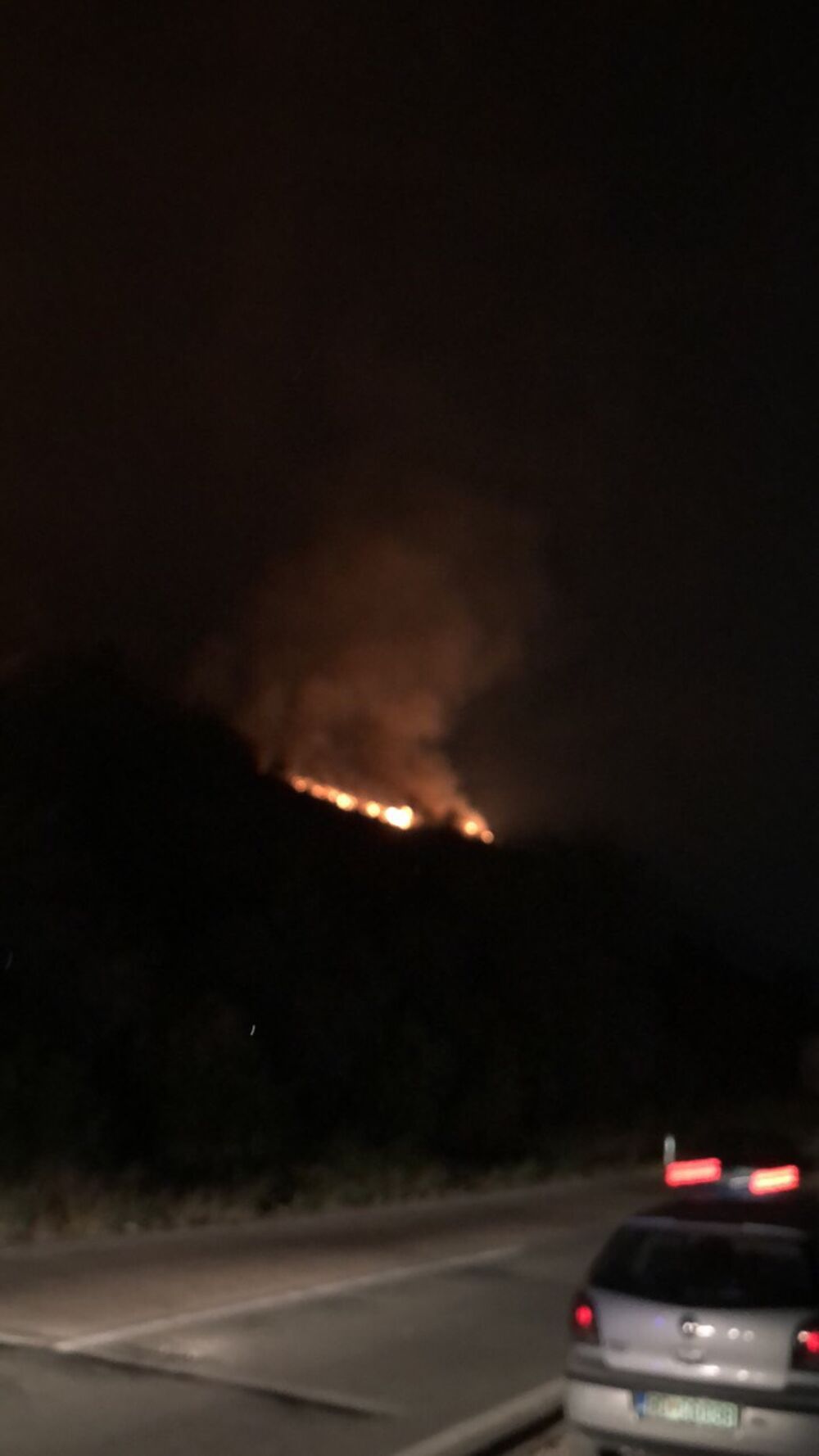 Požar paštrovska gora