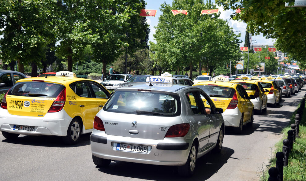 Taksisti protest