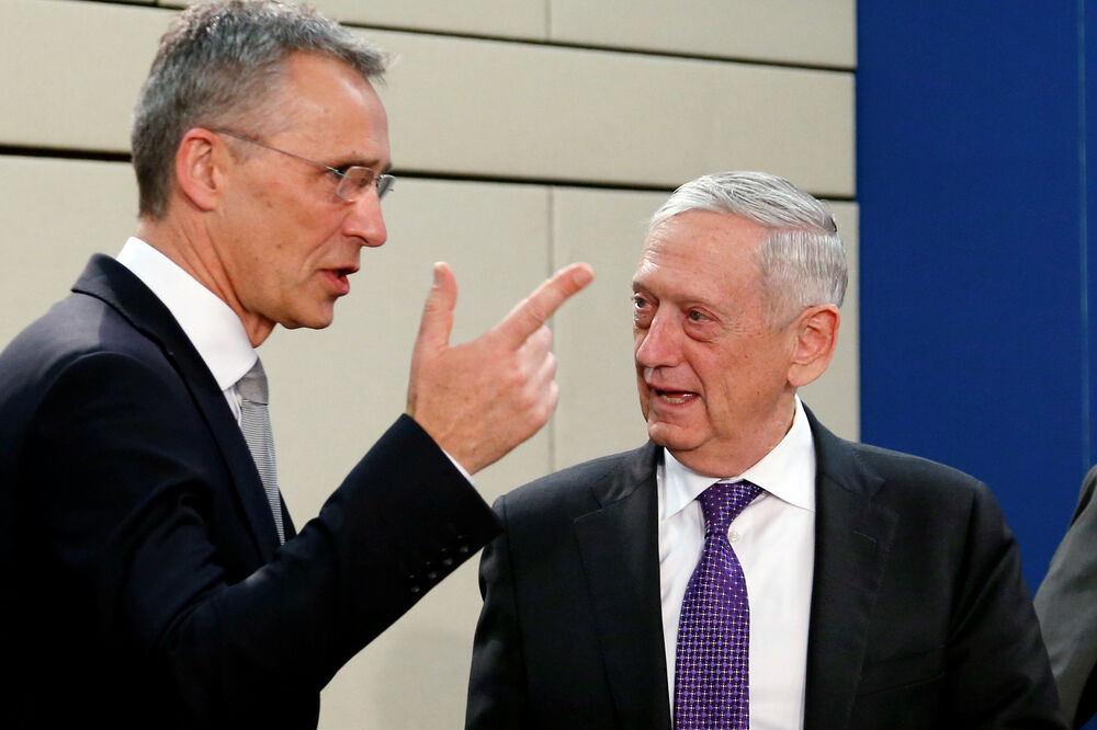 Jens Stoltenberg, Džim Matis, Foto: Reuters