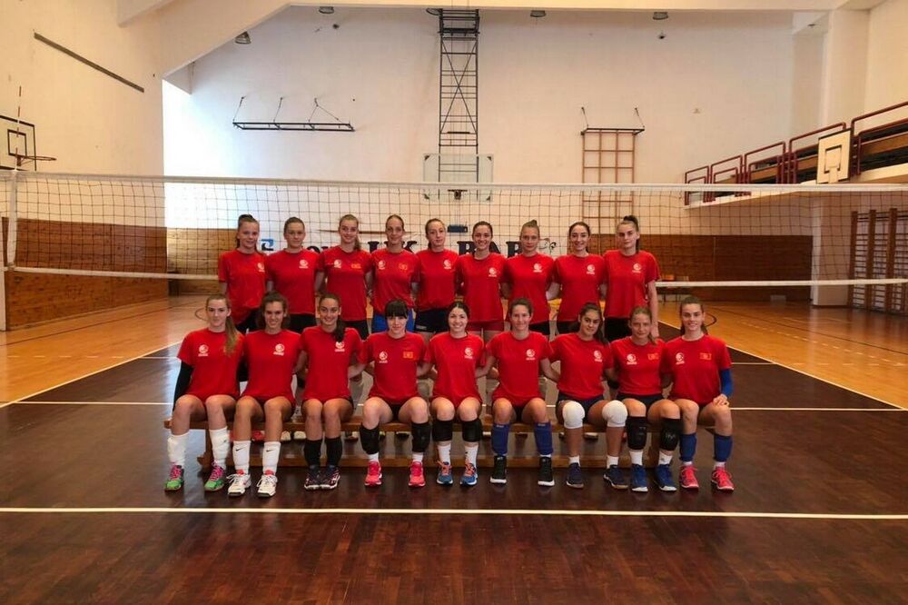 Ženska kadetska odbojkaška reprezentacija, Foto: OSCG