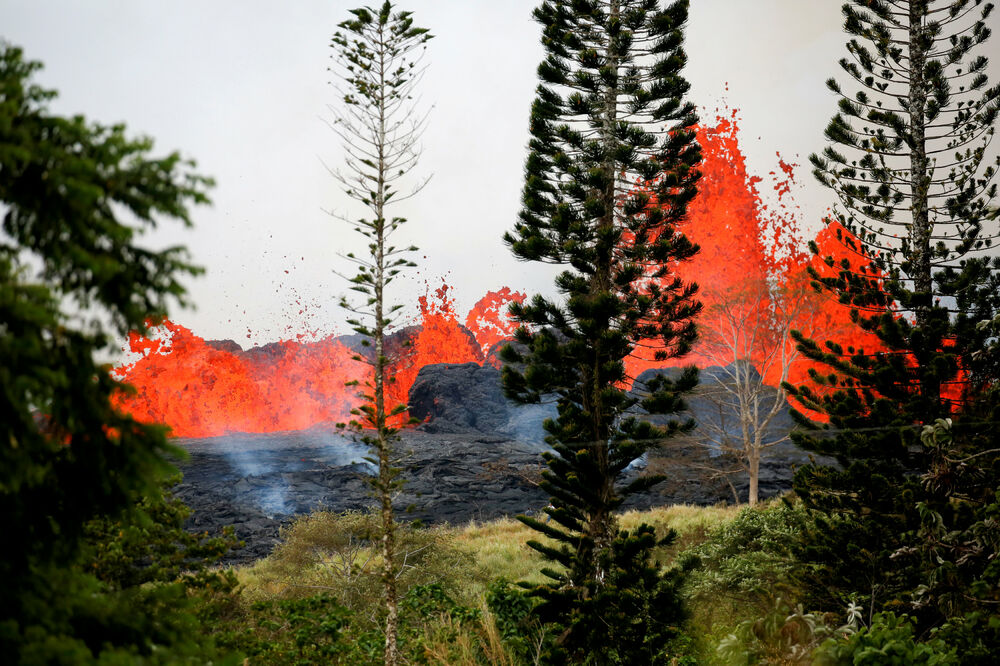 Havaji vulkan, Havaji lava, Foto: Reuters