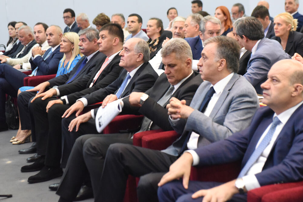 Milan Roćen, Filip Vujanović, Ivan Brajović, Rafet Husović, Foto: Savo Prelević