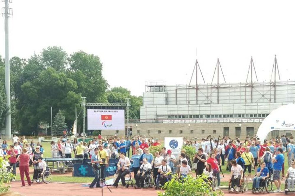 Festival sporta u Zagrebu, Foto: Paraolimpijski komitet Crne Gore