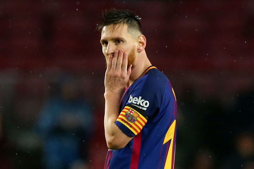 Lionel Mesi Barselona, Foto: Reuters