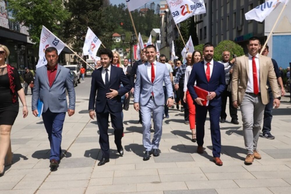 Demokratska Crna Gora, GP URA, Bijelo Polje, Foto: Koalicija "Bijelo Polje za 21. vijek"