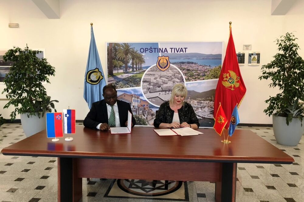 Peter Bossman i Snežana Matijević, Foto: Siniša Luković