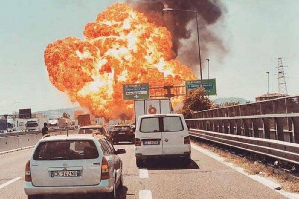 Bolonja eksplozija, Foto: Twitter