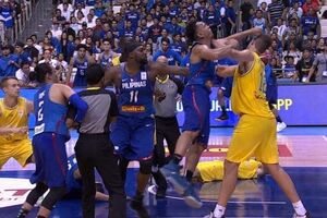 Pogledajte žestoku tuču u košarkaškom duelu Filipina i Australije