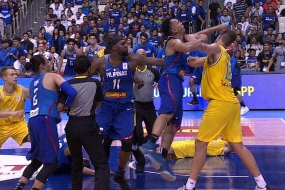 Filipini - Australija tuča, Foto: ESPN