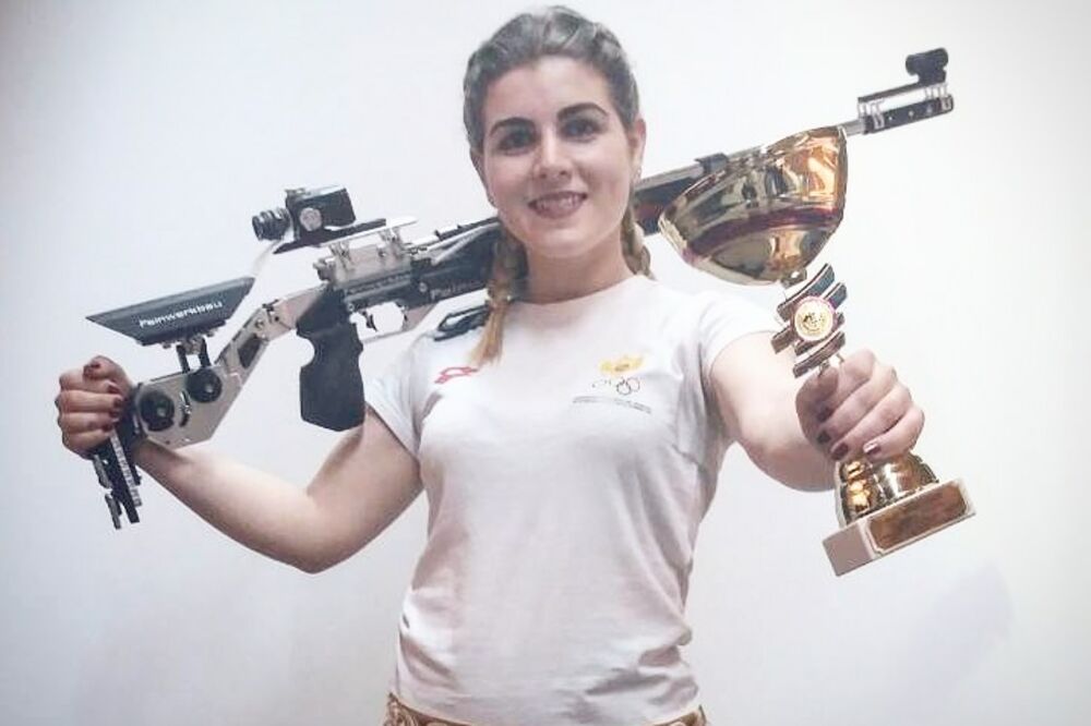 Anđela Miličković, Foto: Streljački savez Crne Gore