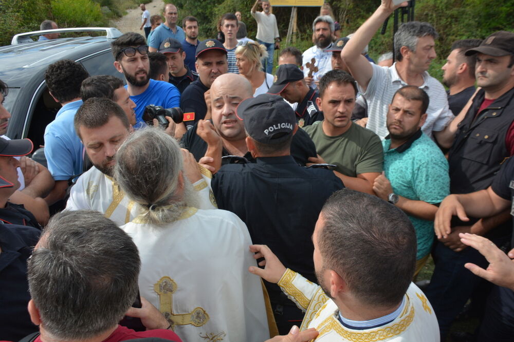 incident Ulcinj Mitropolija, Foto: Mitropolija crnogorsko-primorska