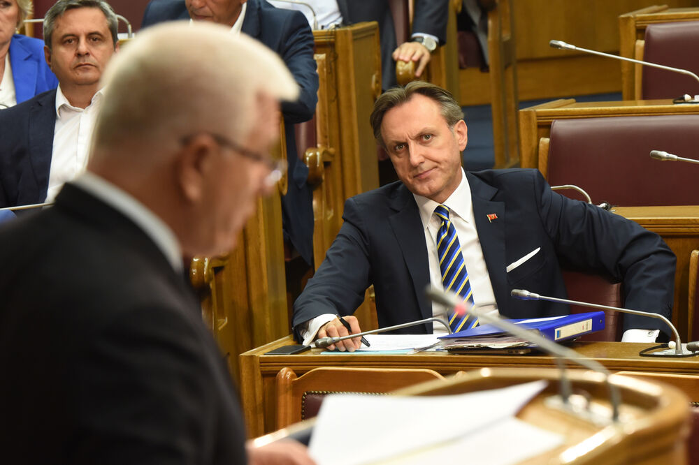 Duško Marković, Premijerski sat, Ranko Krivokapić, Foto: Savo Prelević