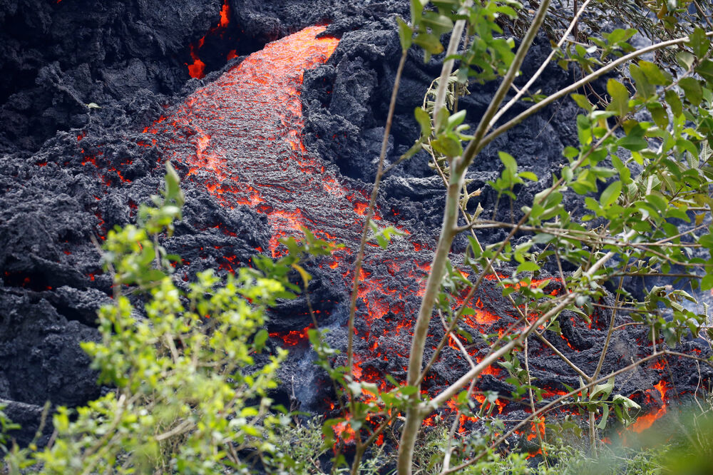 Havaji vulkan, Foto: Reuters