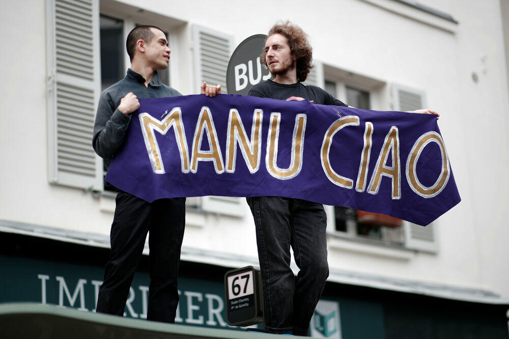 Francuska protest, Sorbona protest, Foto: Reuters