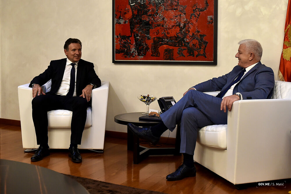 Martin Lajtner, Duško Marković, Foto: Vlada Crne Gore