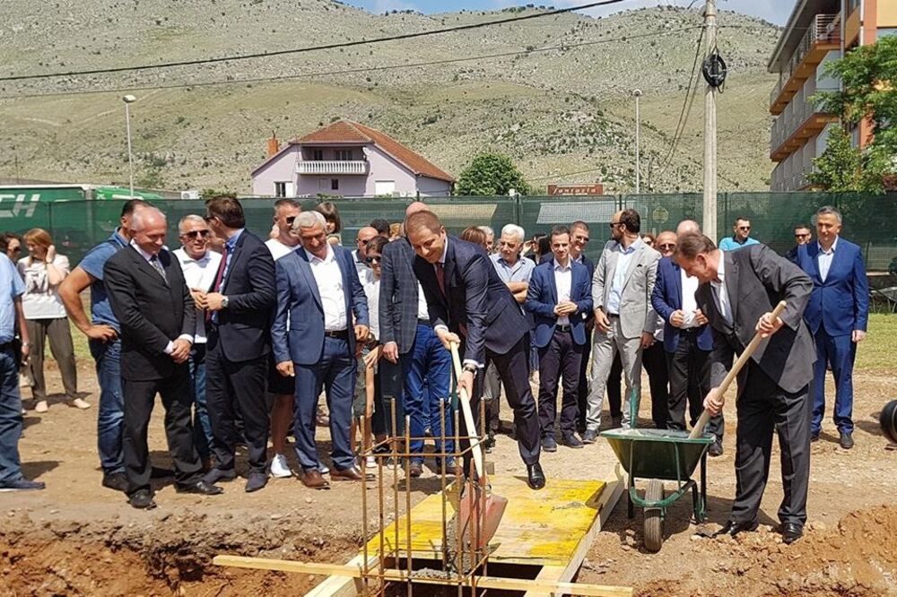 Vrtić Tuzi kamen temeljac, Foto: Vlada CG