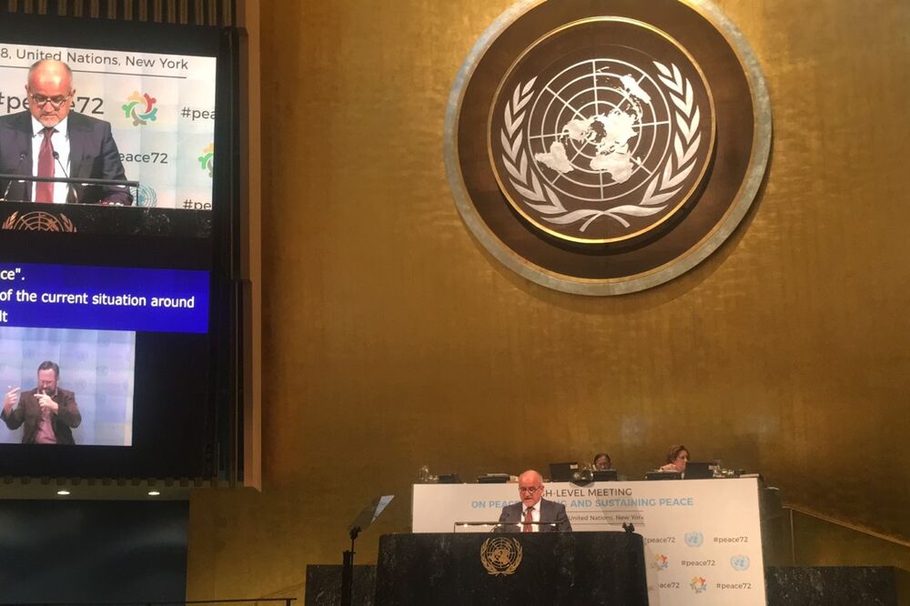 Srđan Darmanović UN Njujork, Foto: Ministarstvo vanjskih poslova