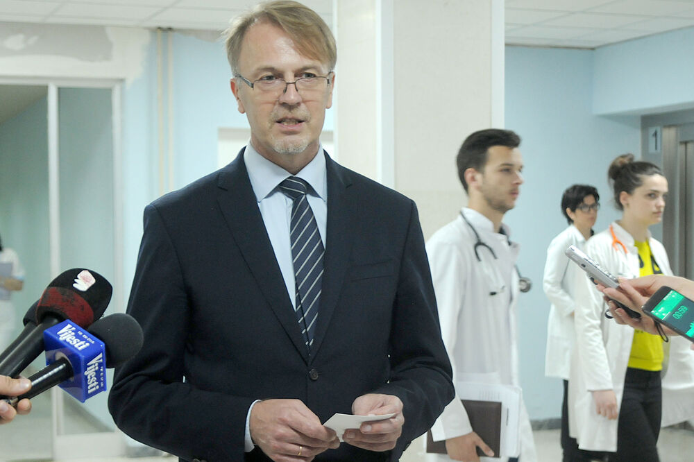 Aivo Orav, bolnica, Olivera Lakić, Foto: Zoran Đurić