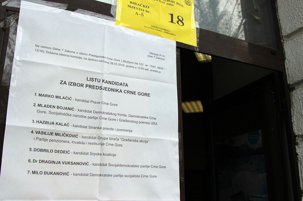 predsjednički izbori, glasanje, Foto: Filip Roganović