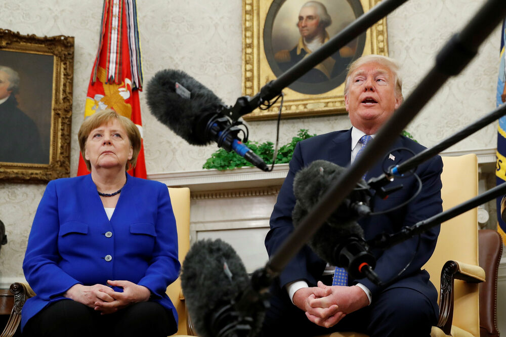 Angela Merkel, Donald Tramp, Foto: Reuters