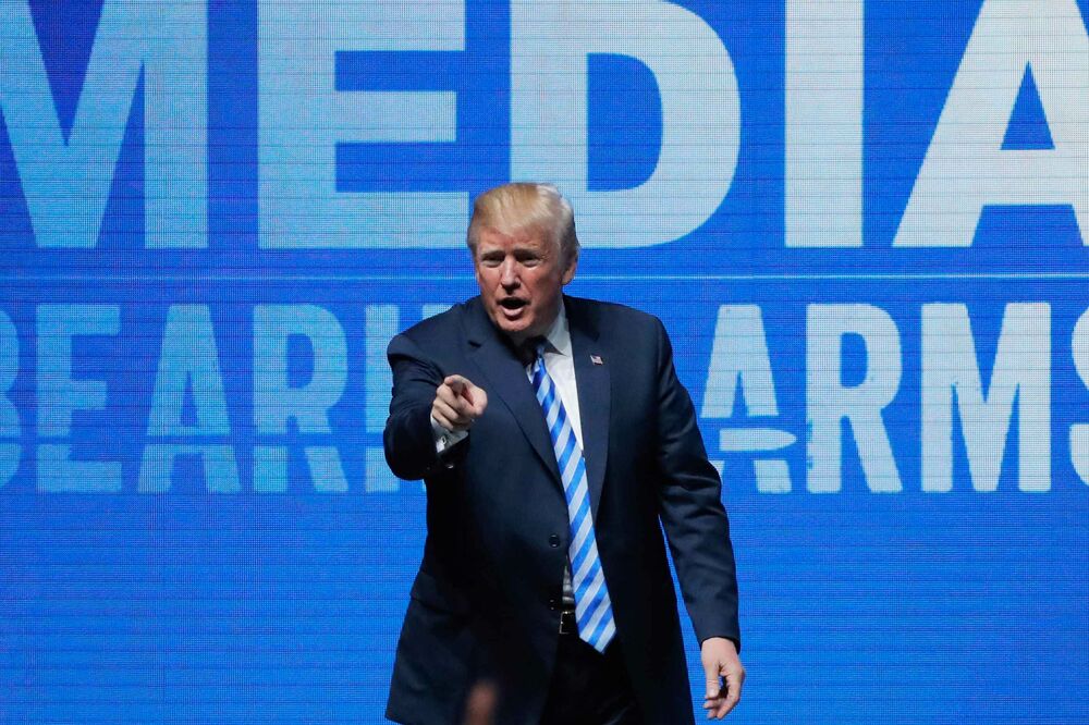 Donald Tramp NRA, Foto: Reuters