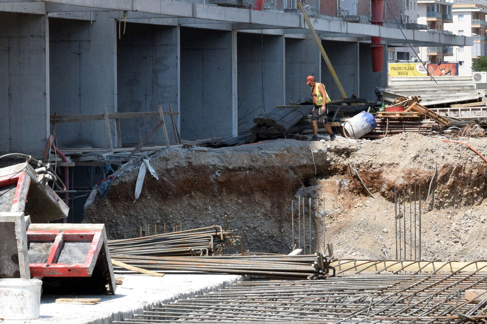 gradilište, Podgorica, Foto: Luka Zeković