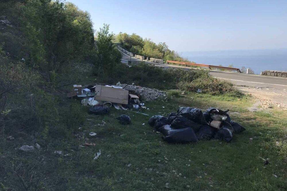 Smeće Budva, Foto: Čitalac reporter