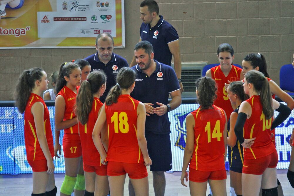 Ženska pionirska odbojkaška reprezentacija, Foto: OSCG