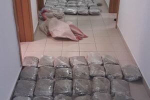 Granica sa Albanijom: Policija zaplijenila 153 kg skanka