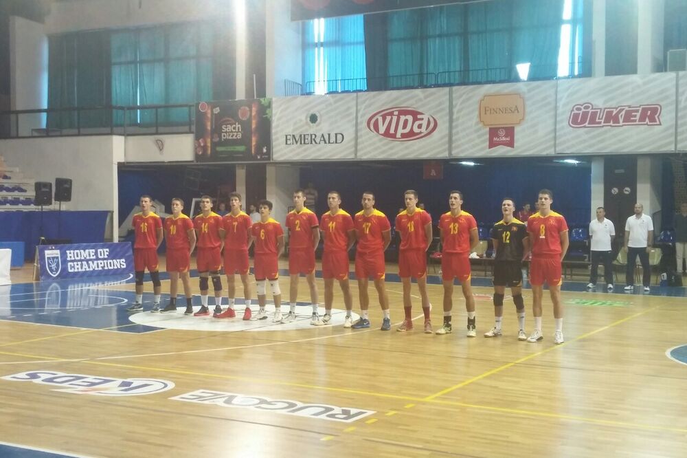 Muška juniorska odbojkaška reprezentacija, Foto: OSCG