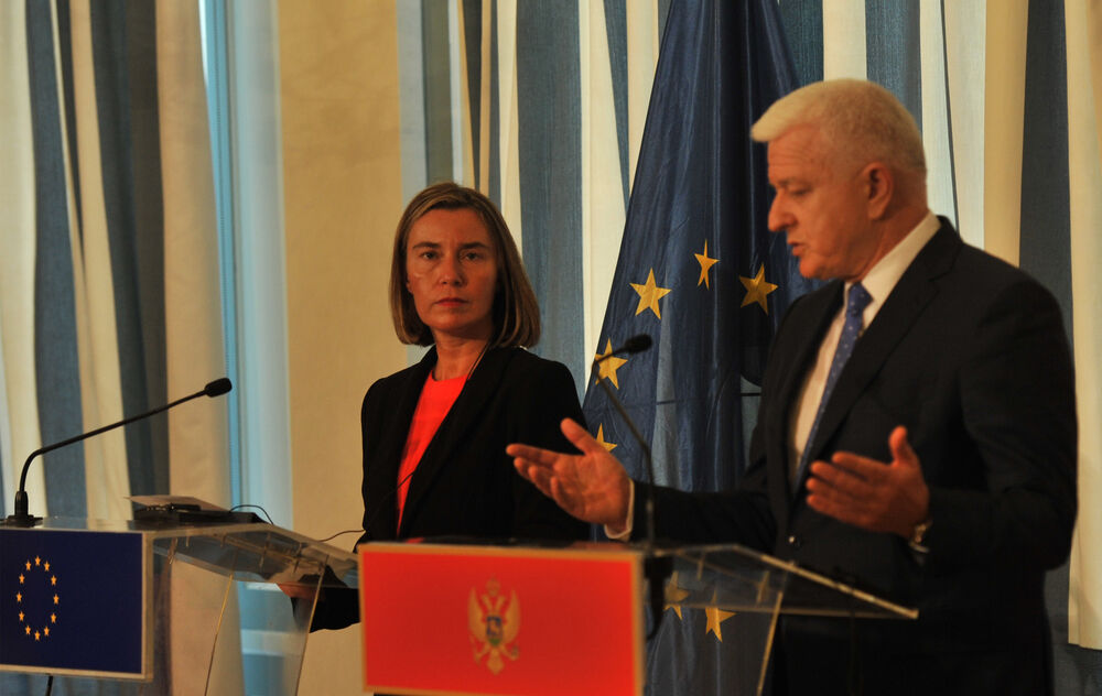 Federika Mogerini, Duško Marković