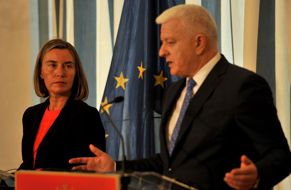 Federika Mogerini, Duško Marković