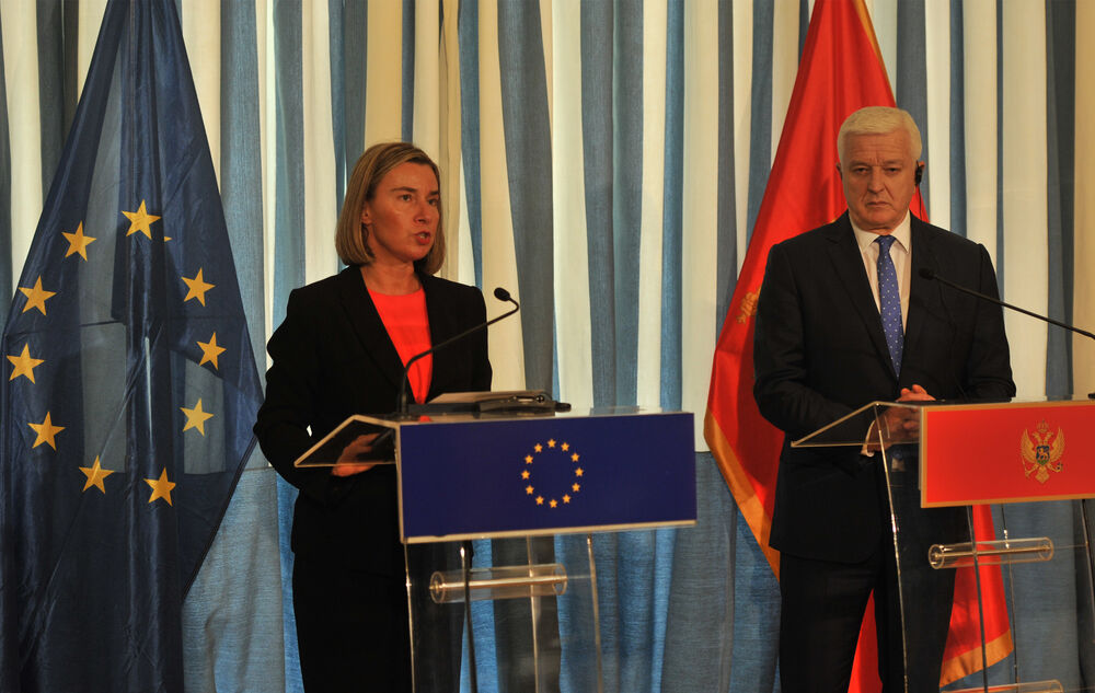 Federika Mogerini, Duško Marković