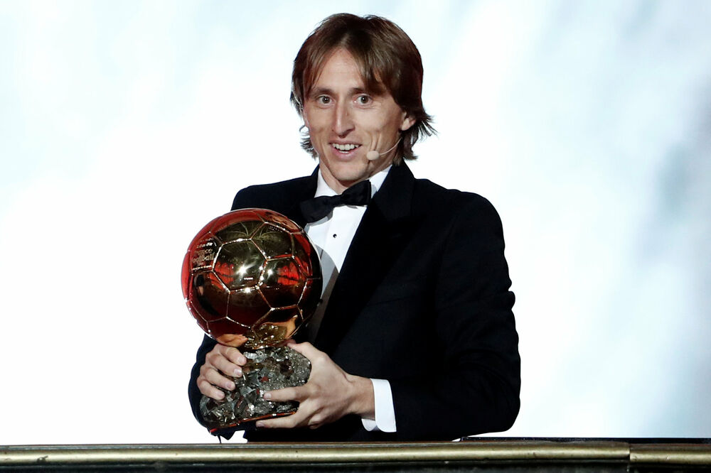Luka Modrić Zlatna lopta, Foto: Reuters