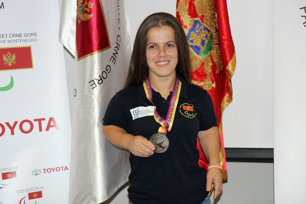 Marijana Goranović, Foto: Paraolimpijski komitet Crne Gore