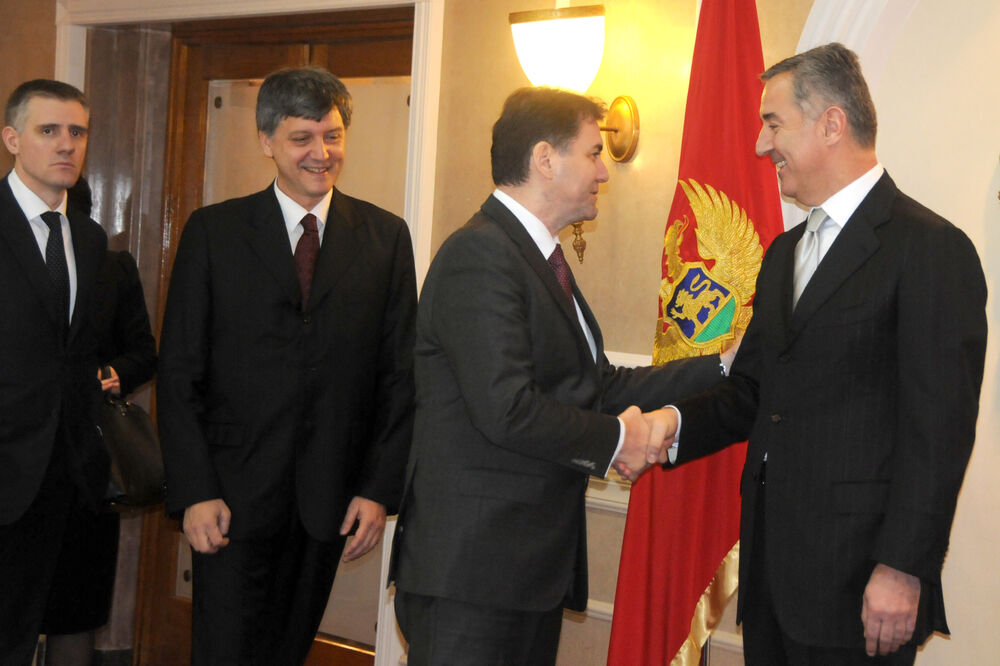 Petar Ivanović, Milo Đukanović, Foto: Boris Pejović