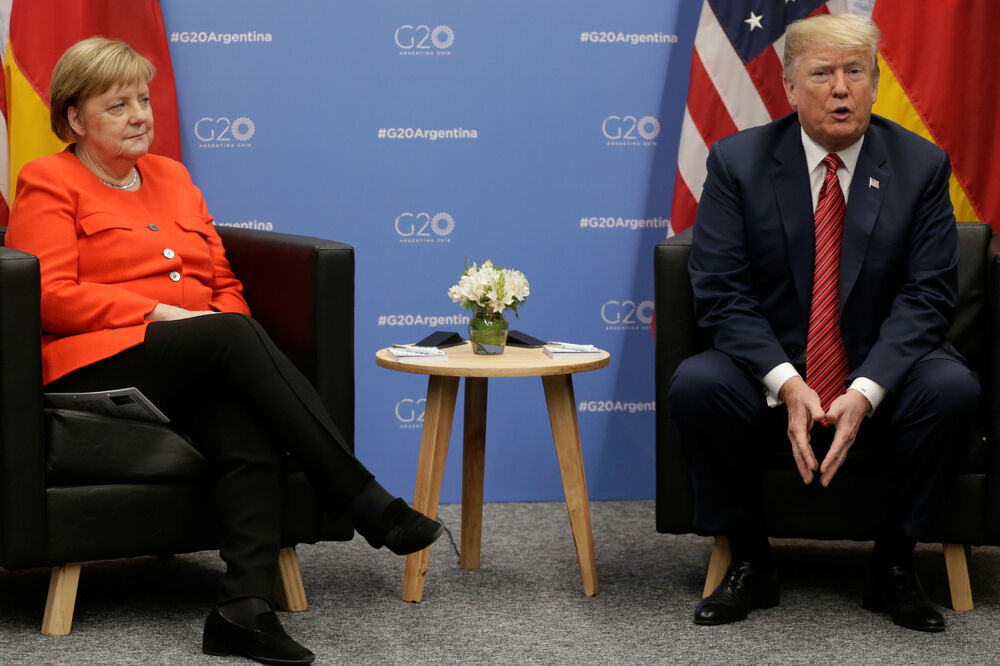 angela merkel, donald tramp, Foto: Reuters