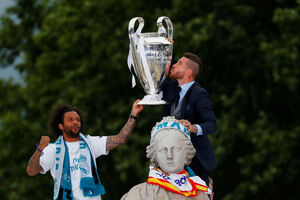 Pogledajte foto-galeriju iz Madrida: Šampioni slave treću godinu...