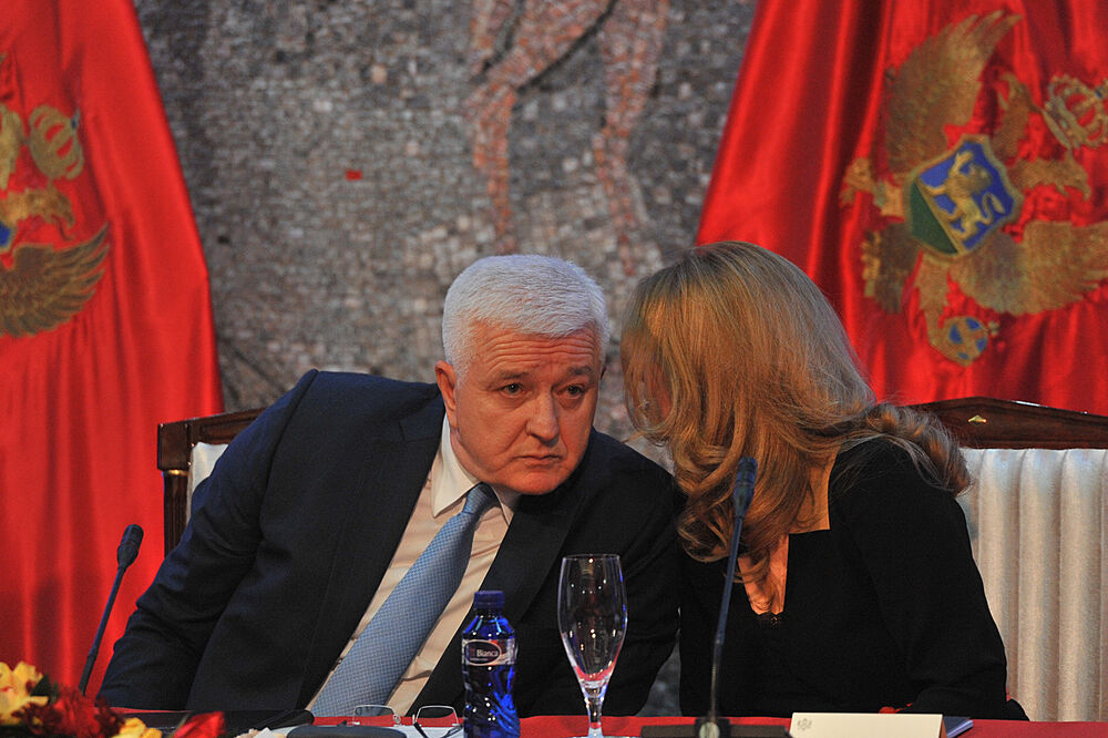 Duško Marković, Nataša Pešić, Foto: Savo Prelević