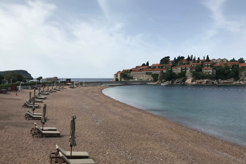 Sveti Stefan plaža, Foto: Vuk Lajović