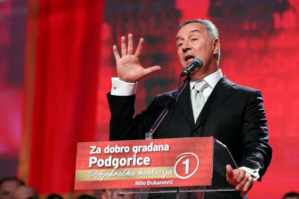 Milo Đukanović DPS Podgorica, Foto: Filip Roganović