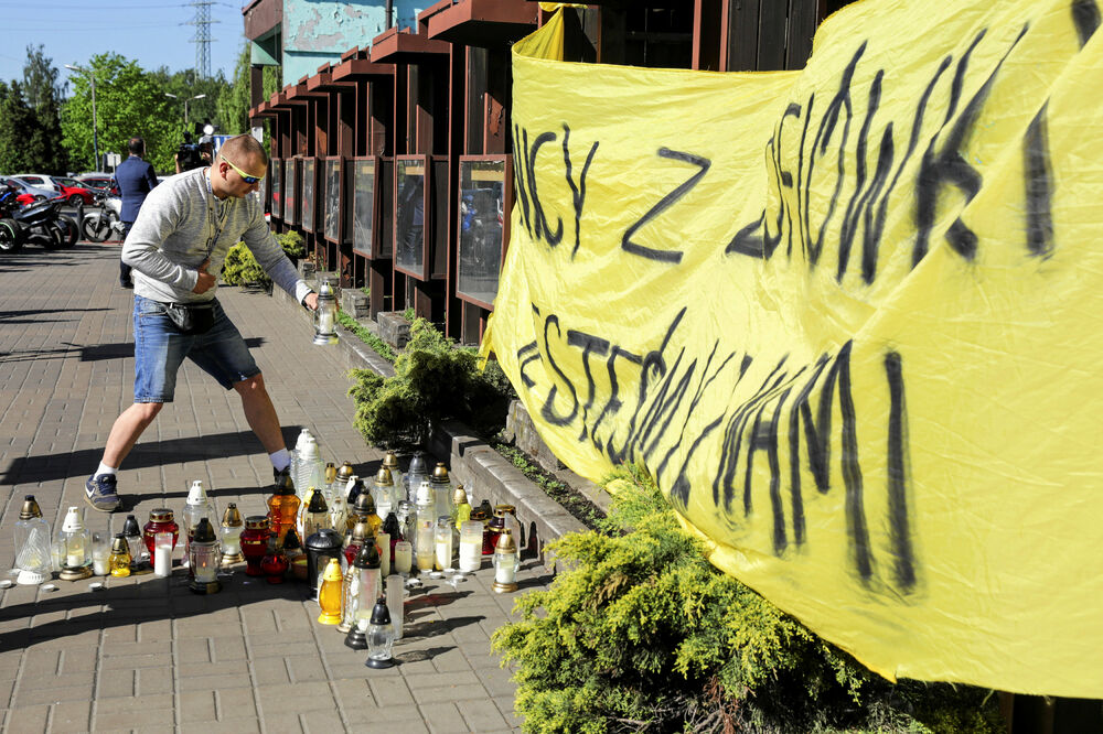 Paljenje svijeća za poginule rudare, Poljska, Foto: Reuters