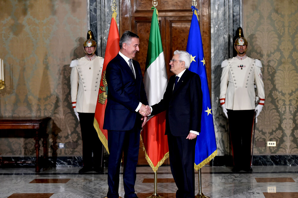 Milo Đukanović Italija, Foto: Kabinet predsjednika Crne Gore