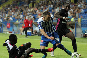 Zbog nereda nakon meča Budućnosti privedene dvije osobe