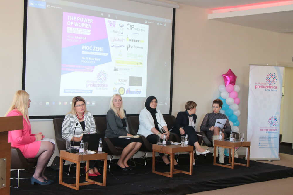 Moć žene, konferencija, Foto: Udruženje preduzetnica Crne Gore