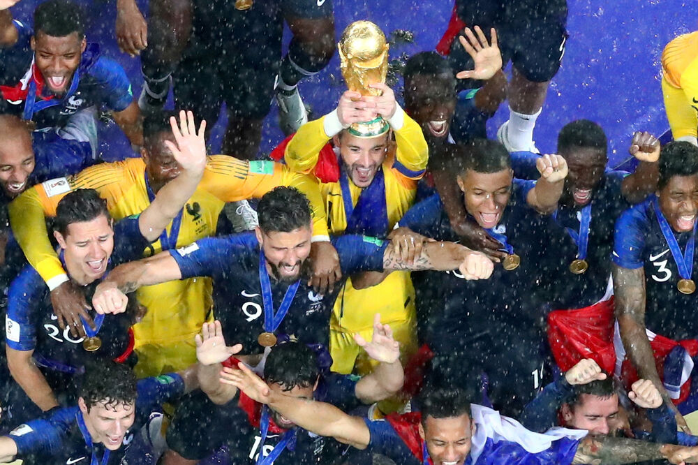 Hrvatska - Francuska finale, Foto: Reuters