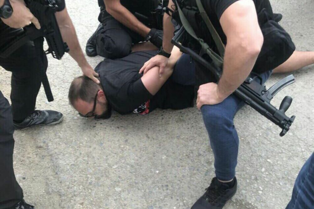 Mario Milošević hapšenje, Foto: Uprava policije