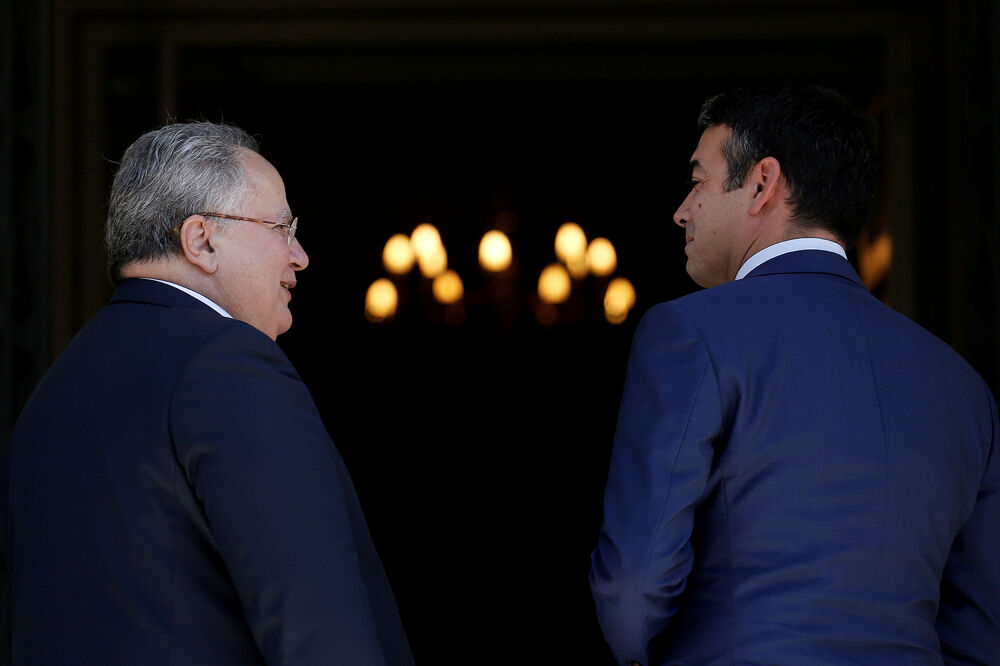 Nikos Kocijas, Nikola Dimitrov, Foto: Reuters