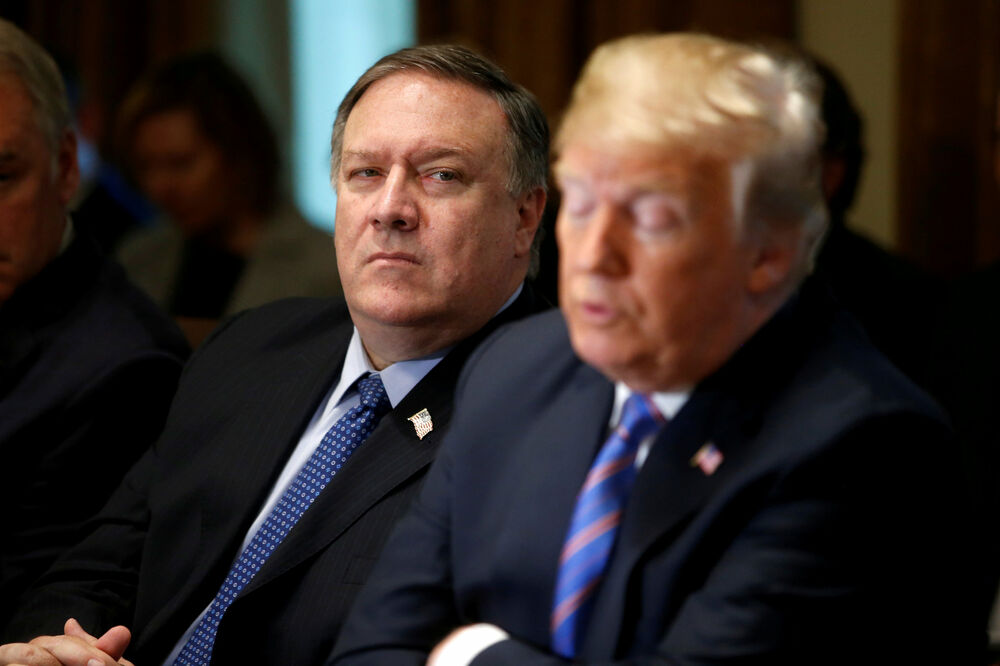 Majk Pompeo, Donald Tramp, Foto: Reuters