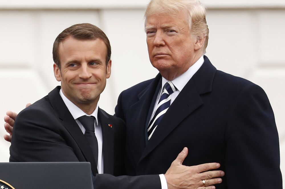 Emanuel Makron, Donald Tramp, Foto: Reuters